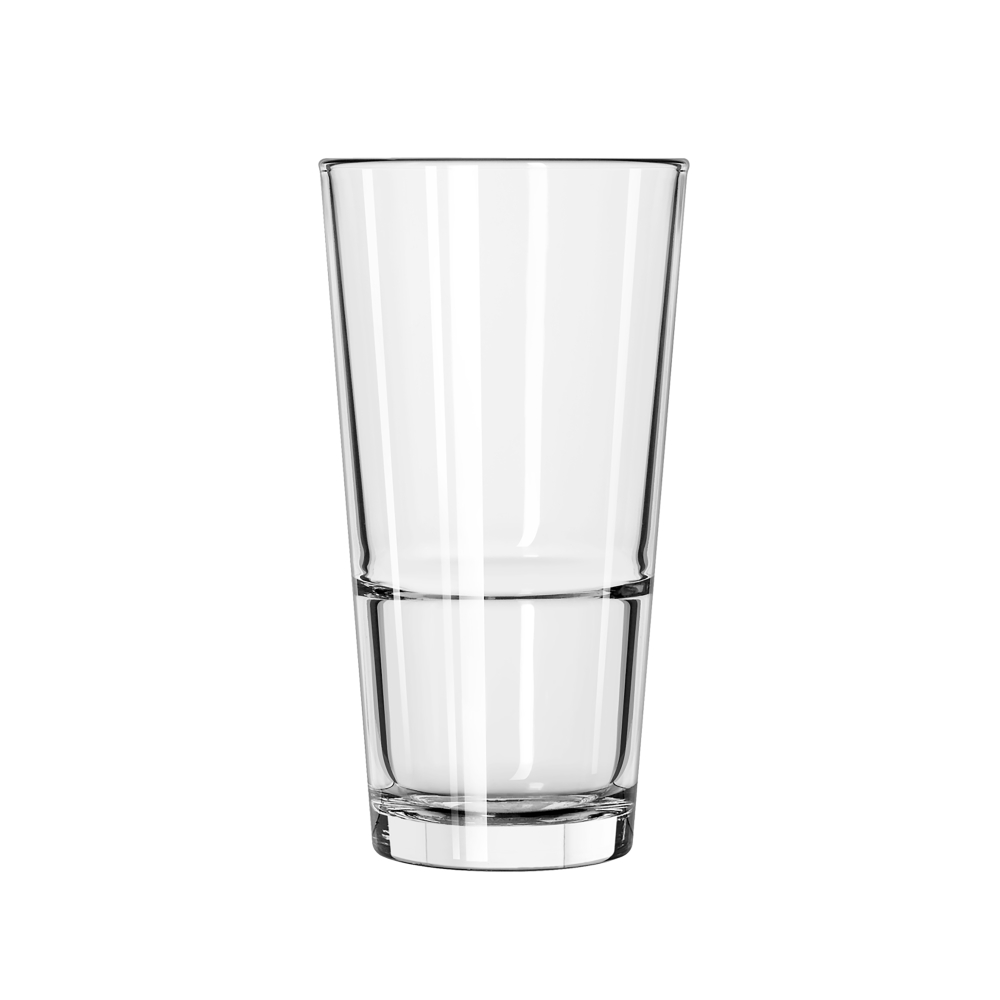 Libbey 15730 Restaurant Basics Duratuff Stacking Pub Glass, 17.25 Ounce -- 24 Per Case