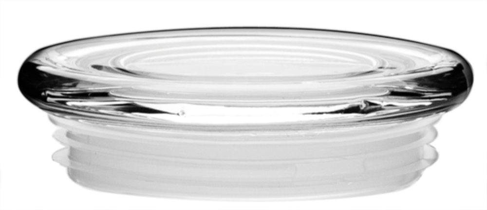 Libbey 70380 Large Flat Pressed Lid With Fitment -- 72 Per Case