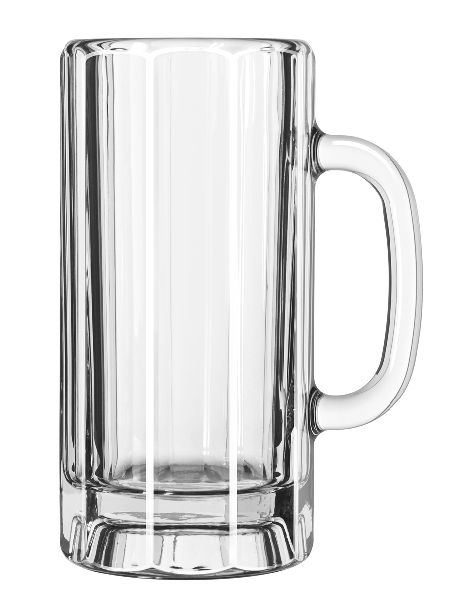 Libbey 5327 Paneled Mug, 22 Ounce -- 12 Per Case