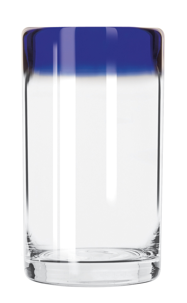 Libbey 92303 Aruba Blue Cooler Glass, 16 Ounce -- 12 Per Case