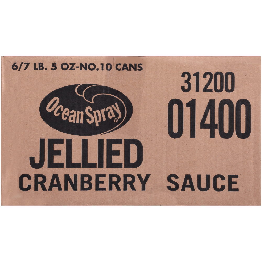 Ocean Spray Jellied Cranberry Sauce, 117 Ounce -- 6 per case