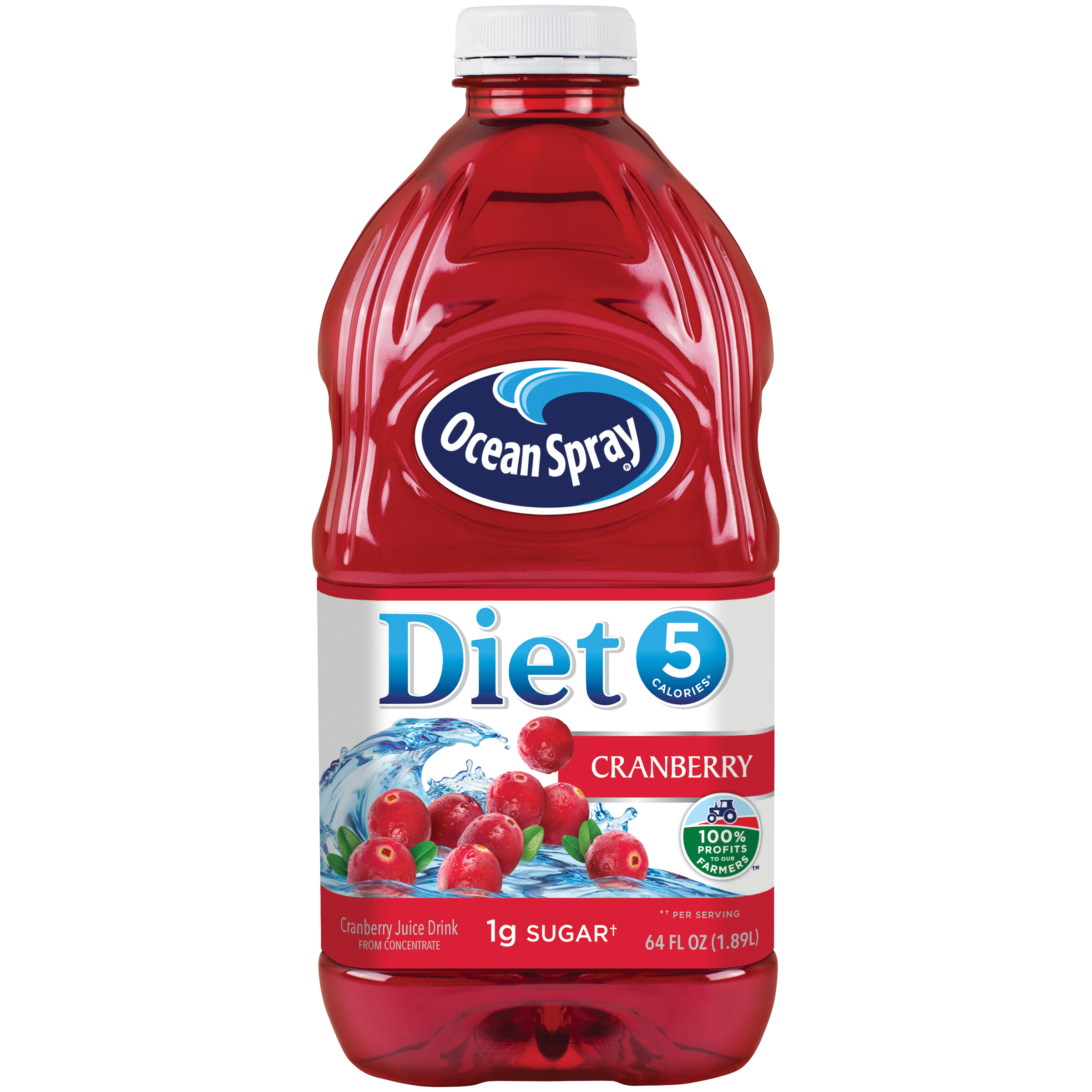 Ocean Spray Diet Cranberry Juice Drink, 64 Ounce -- 8 per case.