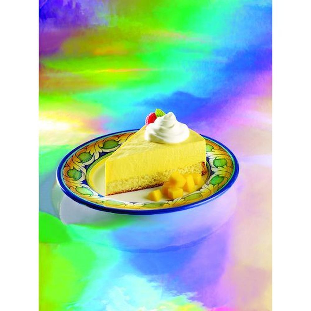 Love and Quiches Mango Mousse Cake, 3.25 Pound