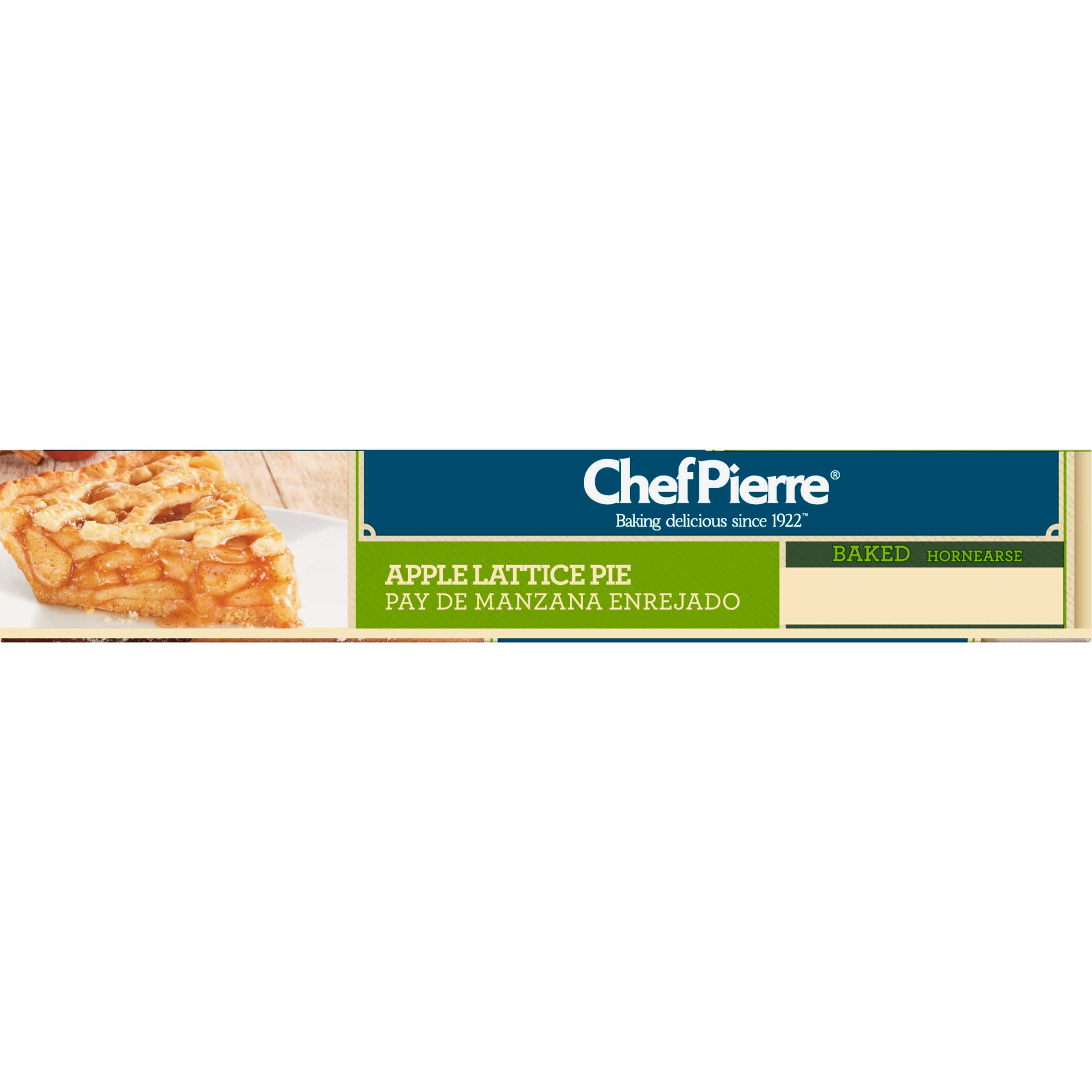 Apple - Pira Sara Lee Chef Pierre Pre Baked Apple Lattice Crust Pie, 10