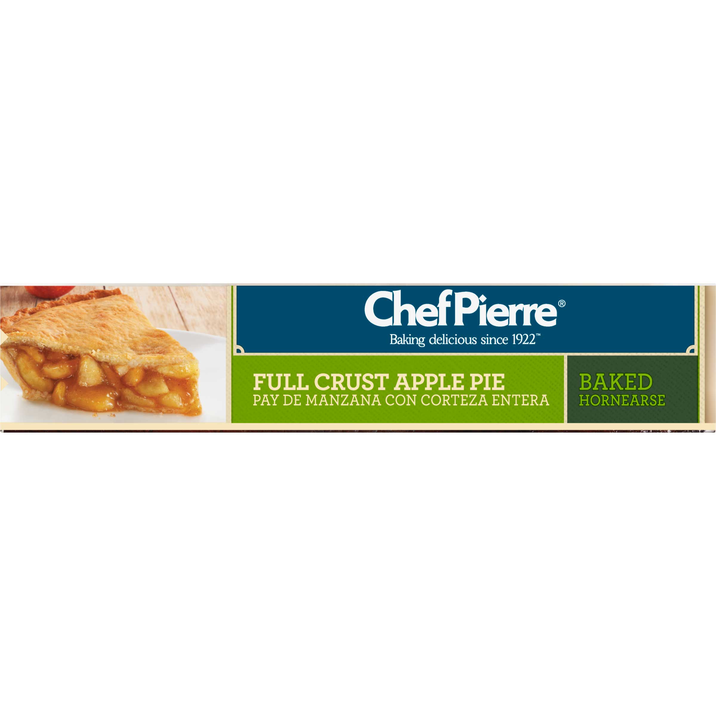 Sara Lee Chef Pierre Pre Baked Apple Full Crust Pie Case
