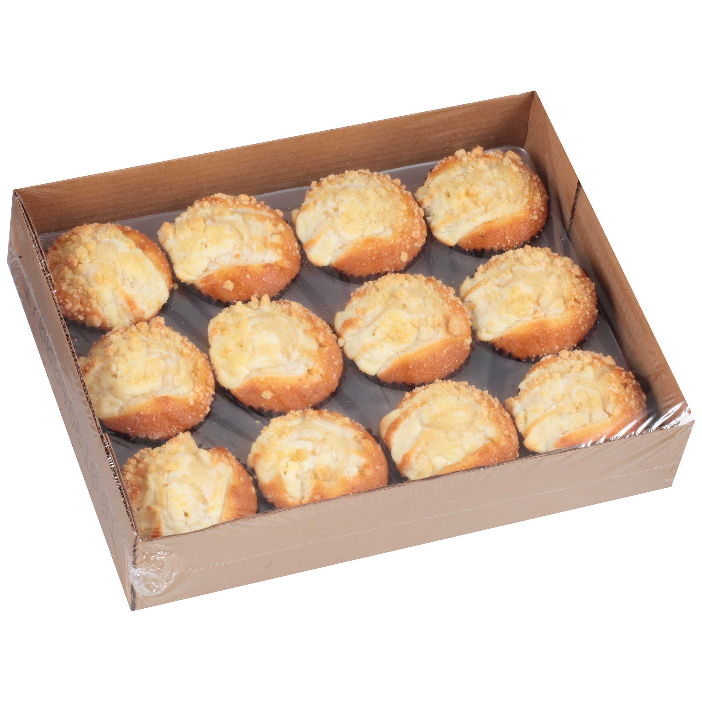 Chef Pierre Large Cheese Streusel Muffin -- 48 per case.