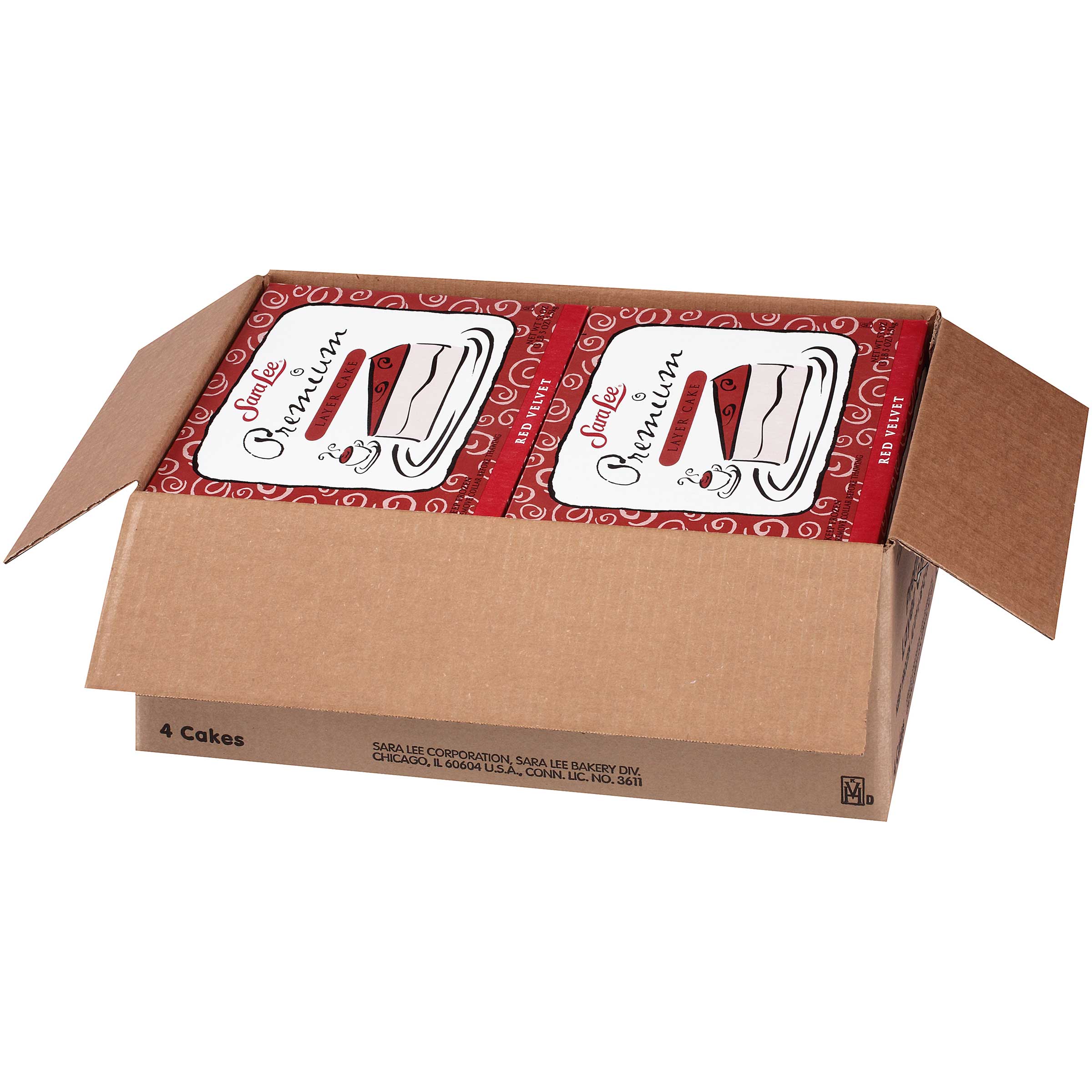 Sara Lee Red Velvet Layer Cake Case | FoodServiceDirect