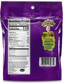 Warheads Chewy Cubes Candy, 10 Ounce -- 12 Per Case