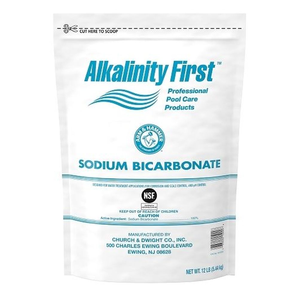 Arm & Hammer Alkalinity First Sodium Bicarbonate, 12 Pound -- 4 Per Case