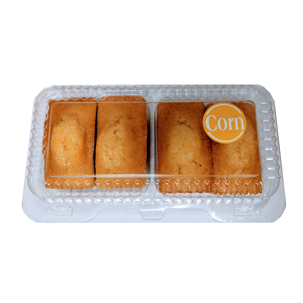 Muffin Town Corn Bread Loaves, 2 Ounce -- 96 Per Case