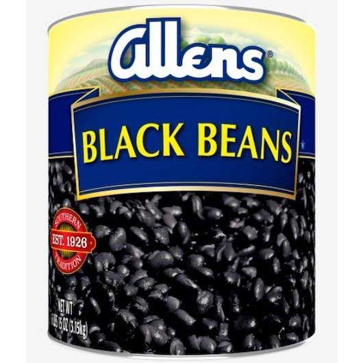 Allens Black Beans, 111 Ounce -- 6 Per Case