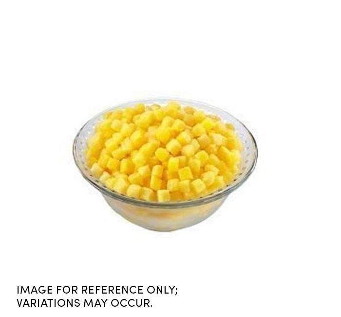 Commodity Wawona Diced Pineapple, 30 Pound