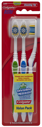 Colgate Extra Clean Toothbrush -- 24 Per Case