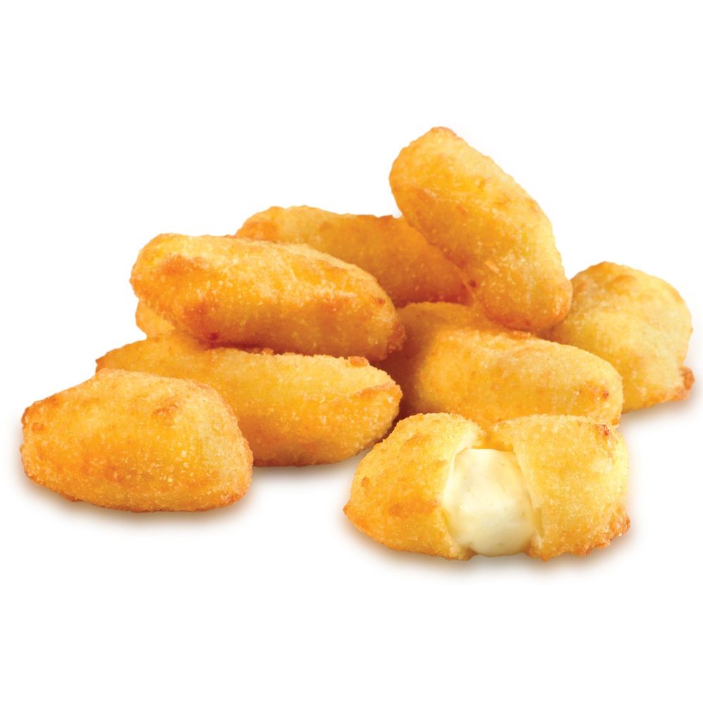 Riverside Foods Homestyle White Cheddar Cheese Curds, 2.5 Pound -- 4 Per Case