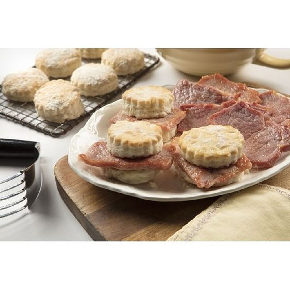 Burgers Smokehouse Biscuit Cut Country Ham - Bulk, 10 Pound