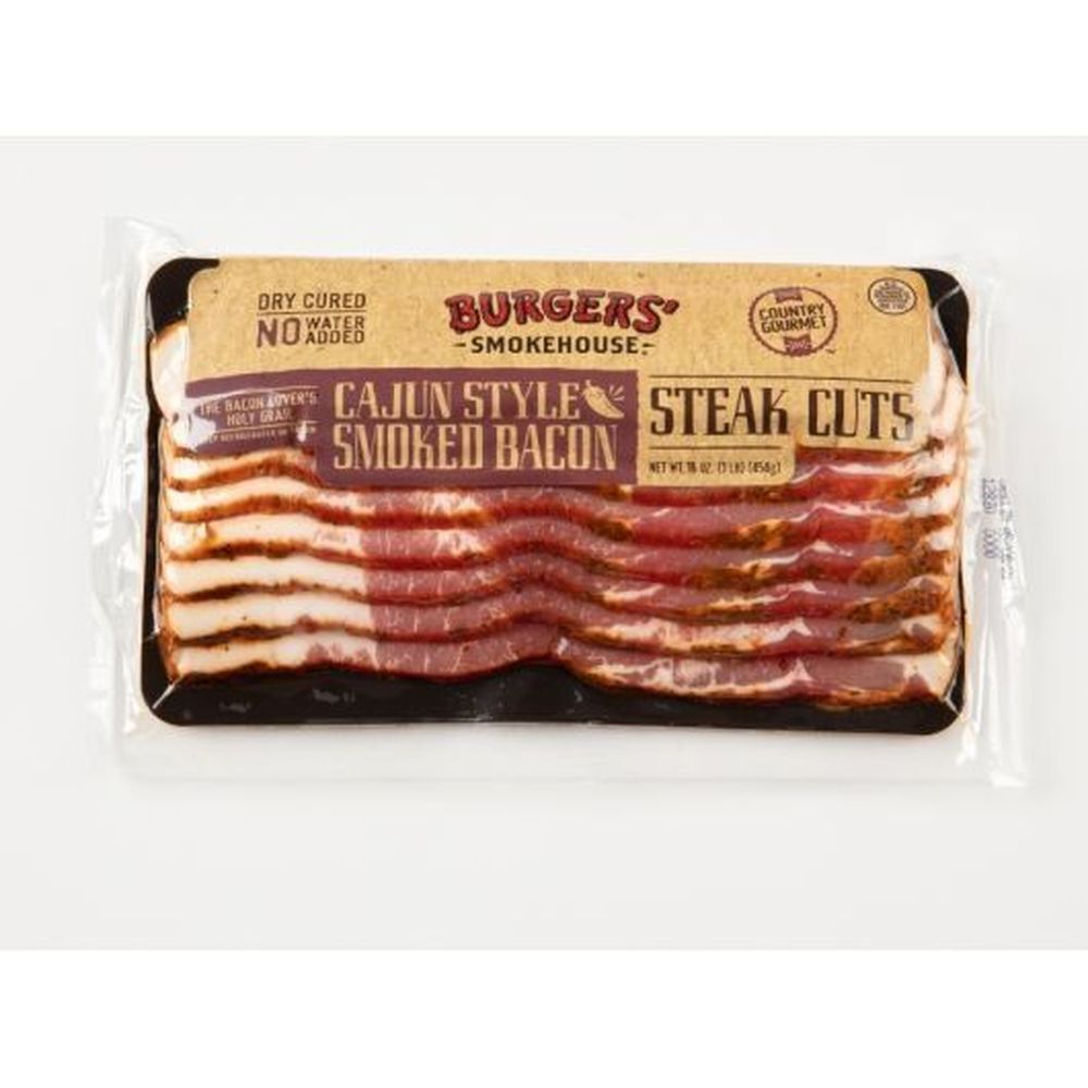 Burgers Smokehouse Cajun Bacon Steaks FoodServiceDirect