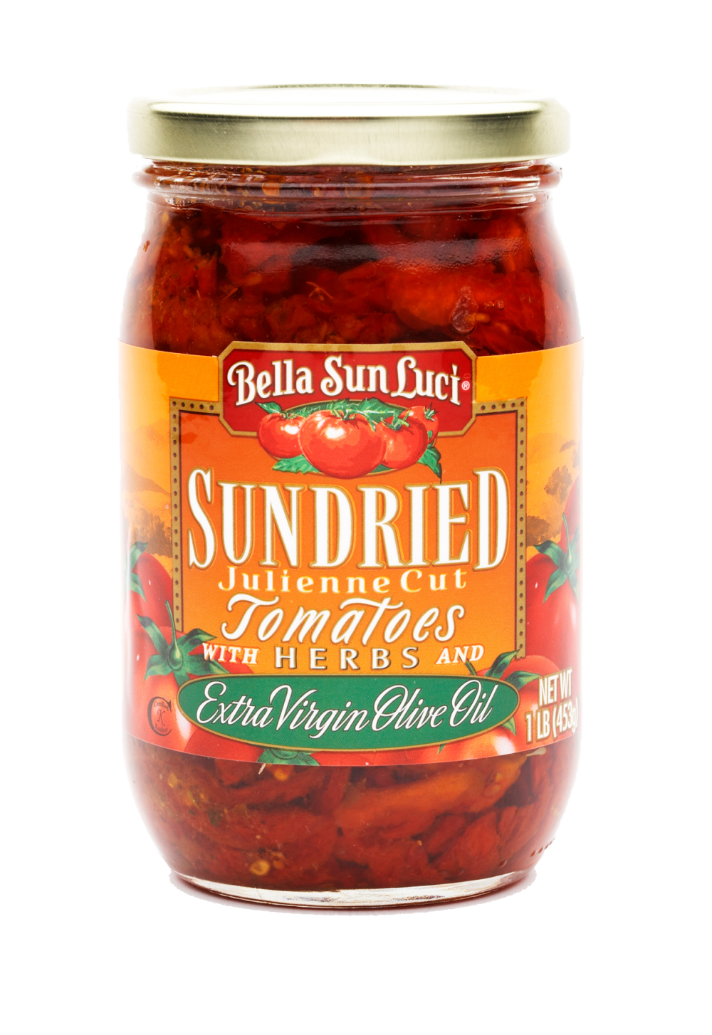 Bella Sun Luci Sun Dried Tomatoes 16 Ounce Julienne In Oil -- 12 Per Case