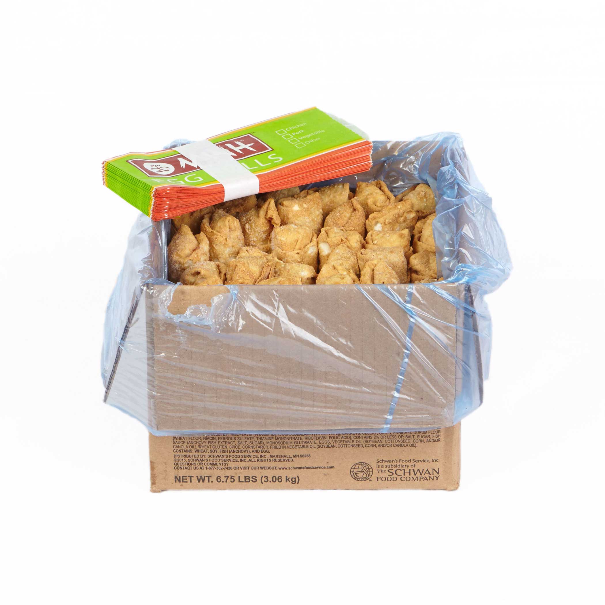 Schwans Minh Pork and Vegetable Roller Grill Egg Roll, 3