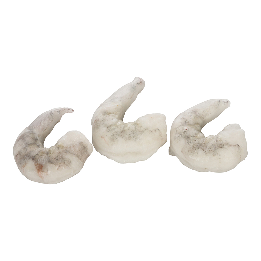FPI Raw Peeled Deveined Tail Off White Shrimp 21 to 25 Count, 2 Pound -- 5  per case.