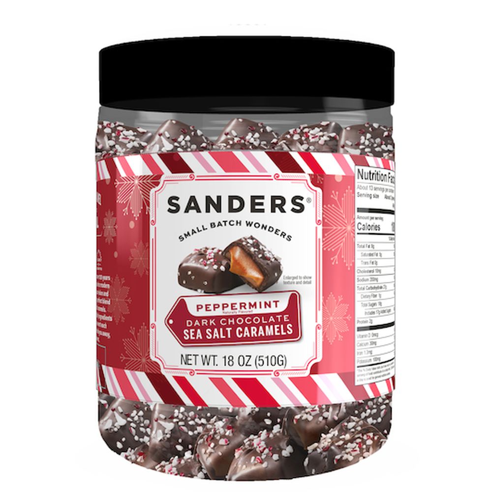 Sanders Dark Chocolate and Caramel Candy Case FoodServiceDirect