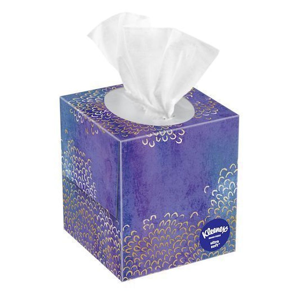 Kleenex Ultra Soft Facial Tissue, 60 Count -- 27 Per Case