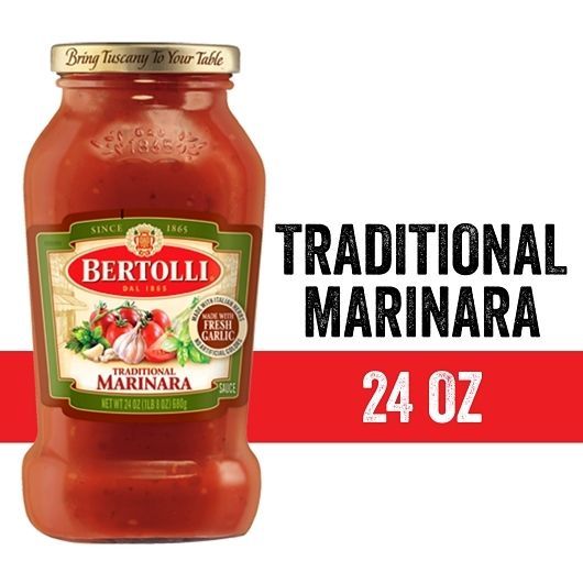 Bertolli Traditional Garlic And Herbs Marinara Sauce, 24 Ounce -- 6 Per Case