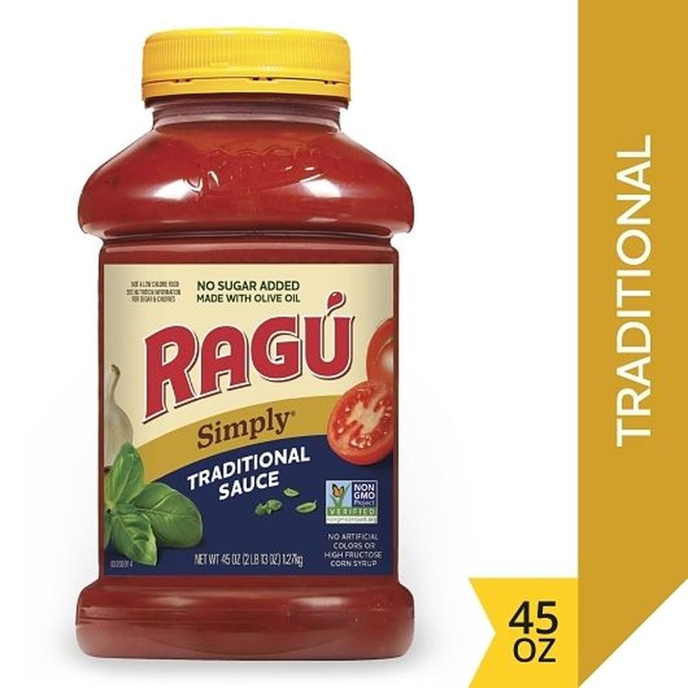【Ragu】 Ragu Chunky Six Cheese Tomato Pasta Sauce in Dairy Jar, 24 oz