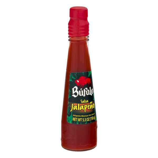Bufalo Salsa Jalapeno Hot Sauce, 5.3 Ounce -- 24 Per Case