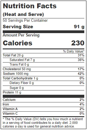Gourmet To Go 6 Inch All Meat Hot Dog, 80 Ounce