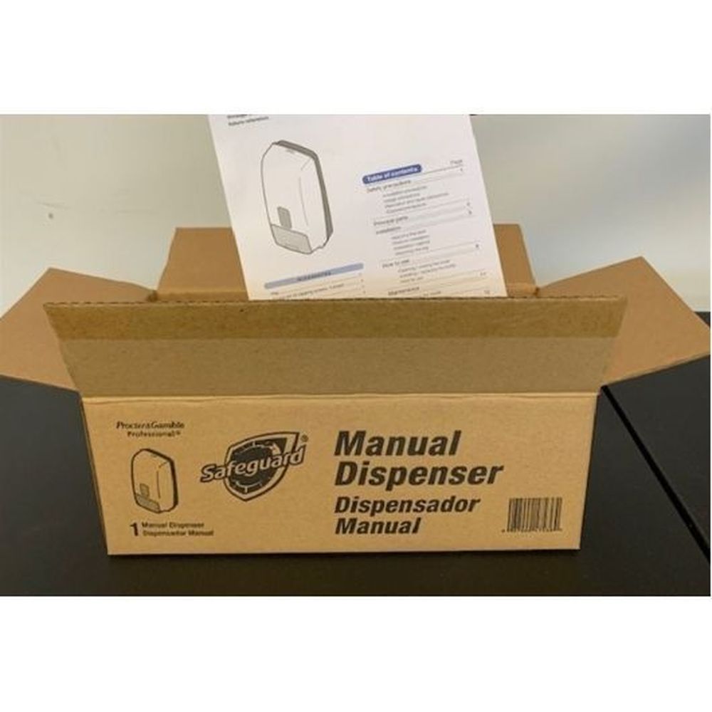 Safeguard Professional Manual Foaming Hand Soap Dispenser, 4 Count