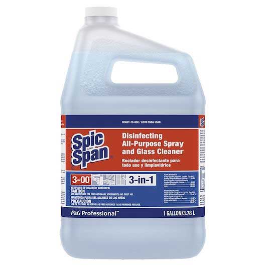 Spic And Span Disinfecting 3 N 1 All Purpose And Glass Cleaner, 1 Gallon -- 3 Per Case