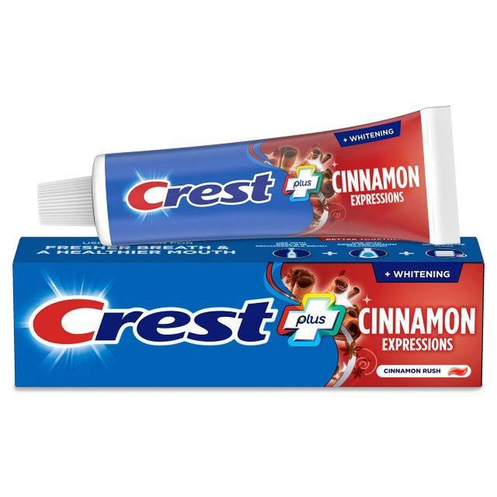 Crest Complete Whitening Plus Cinnamon Expressions Toothpaste, 5.4 Ounce -- 24 Per Case