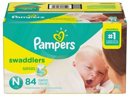 Pampers swaddlers best sale diapers super pack