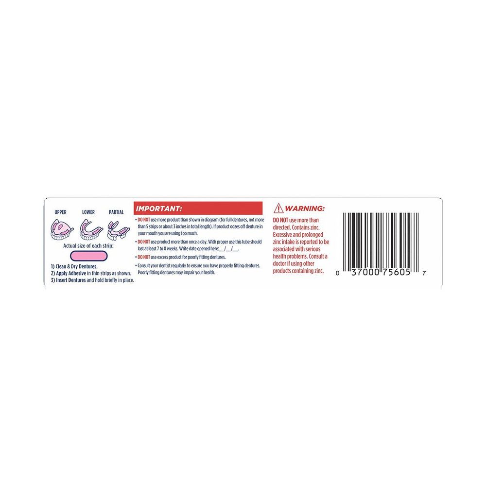 Fixodent Ultra Max Hold Dental Adhesive, 2.2 Ounce -- 24 Per Case