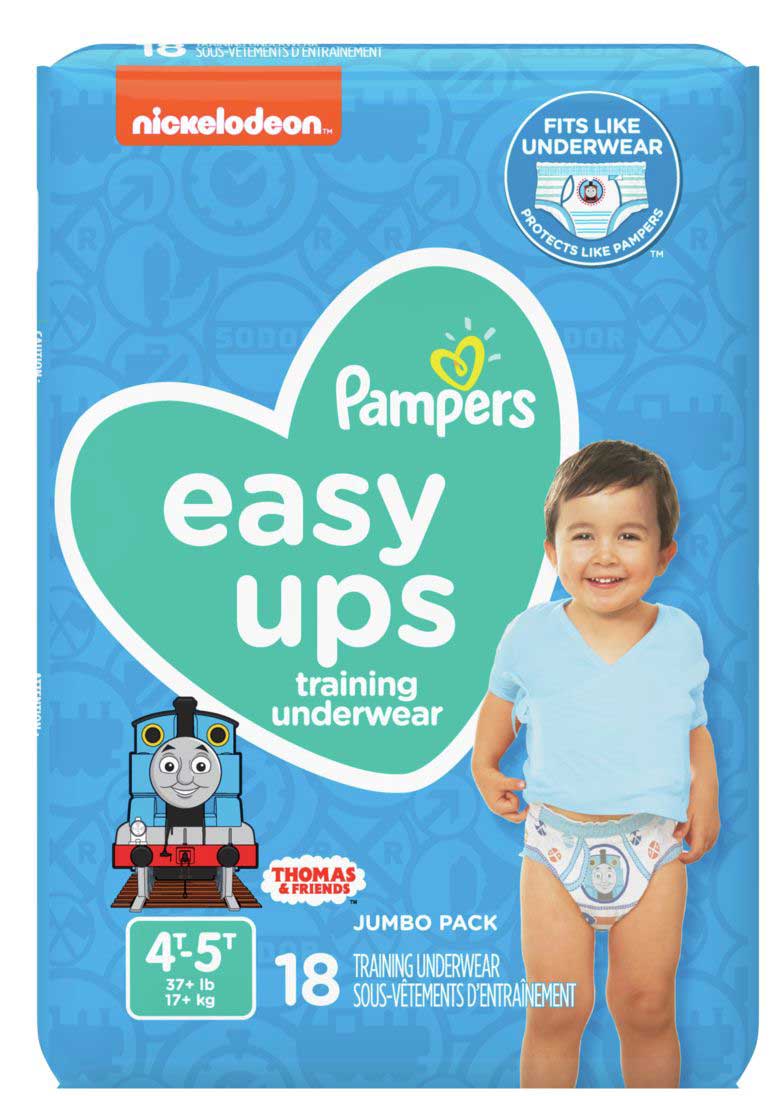 Pampers Easy Ups Jumbo Boy Training Underwear Case