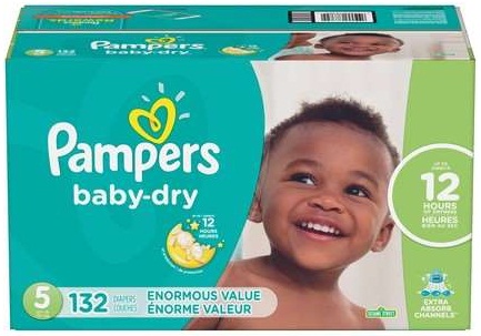 Case of pampers Clearance