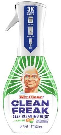 Mr. Clean Original Clean Freak Deep Cleansing Mist, 16 Fluid Ounce -- 6 ...