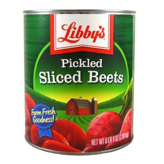 Libby's Pickled Sliced Smooth Beets, 105 Ounce -- 6 Per Case