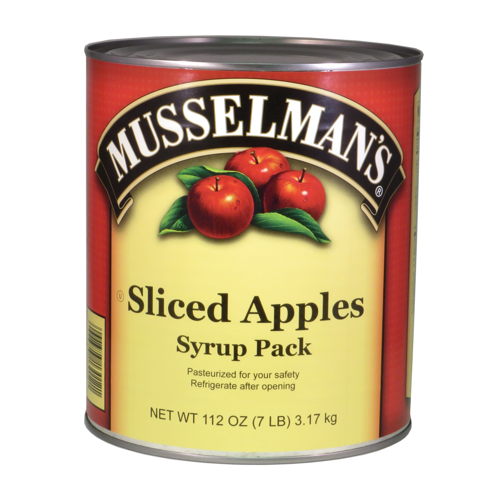 Musselman's Sliced Apple In Syrup, 112 Ounce -- 6 Per Case