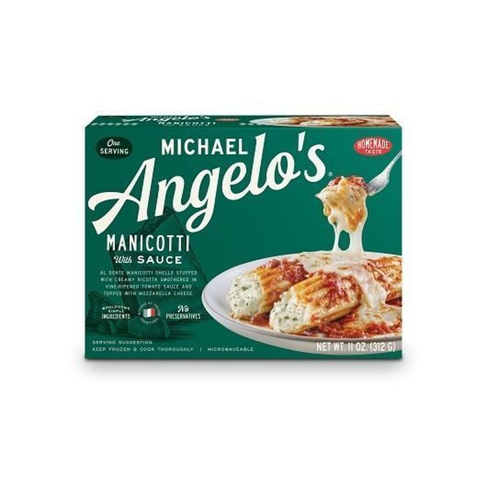 Michael Angelos Manicotti With Sauce, 11 Ounce -- 8 Per Case
