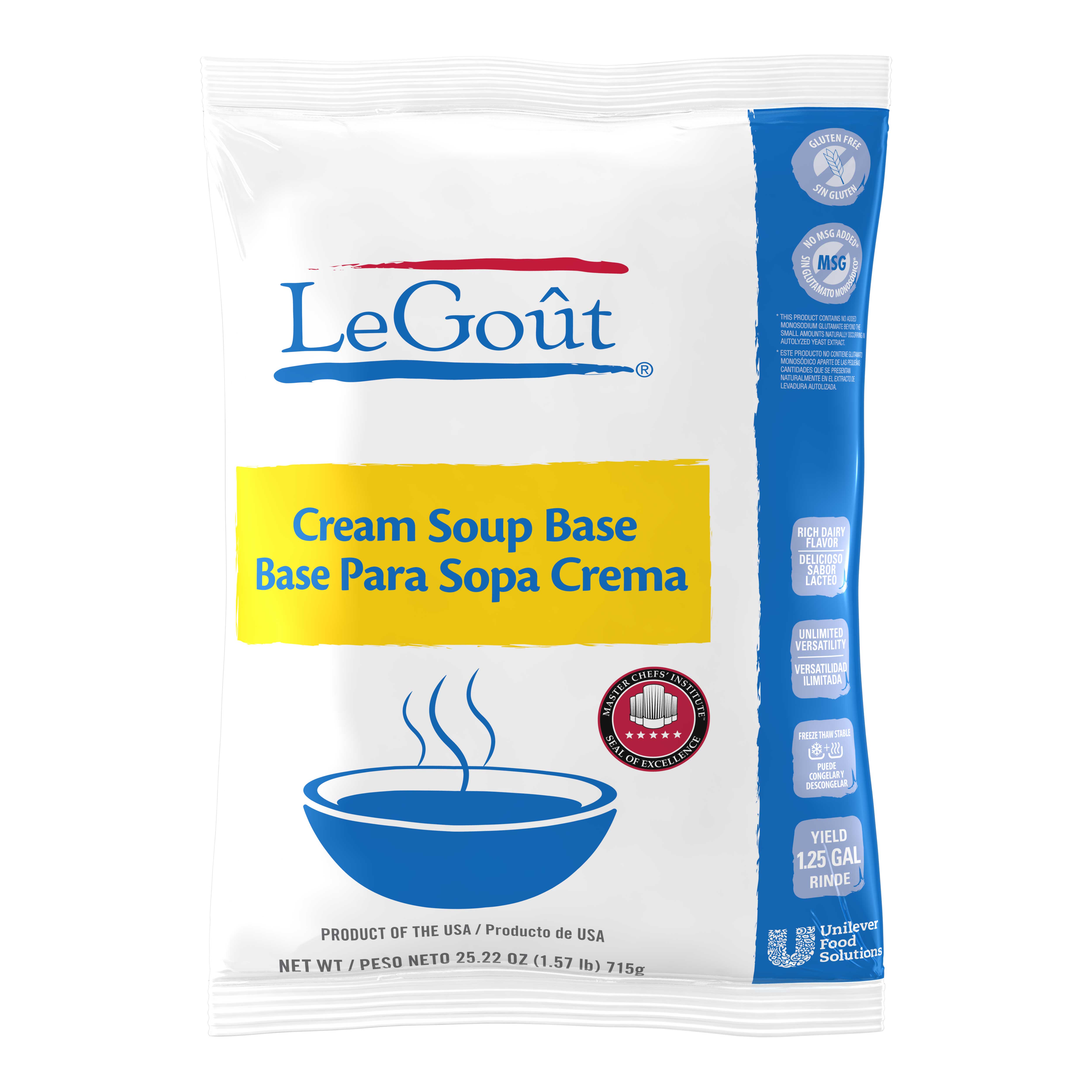 LeGout Cream Soup Base, 25.22 ounce -- 6 per case