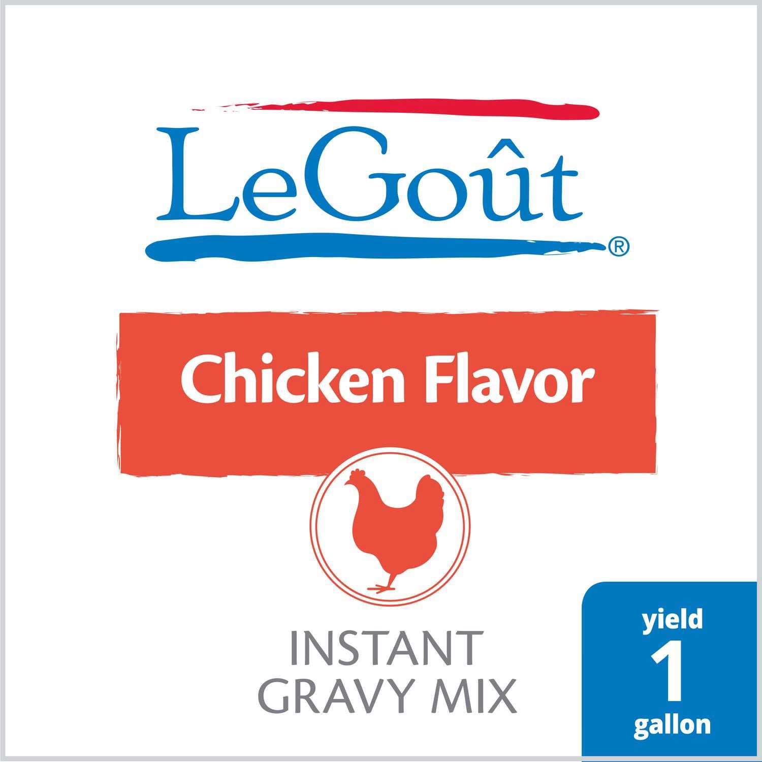 LeGout Instant Gravy Mix Chicken, 1 pound -- 8 per case