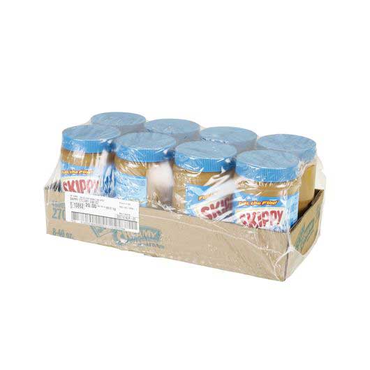 楽天 送料無料にならない Skippy Creamy case per 8 -- Ounce 40 Butter, Peanut 温室・飼育ケース