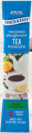 Thick & Easy Nectar Instant Thickened Tea Mix, 5.2 Gram -- 72 Per Case
