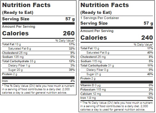 Cakebites, Core Flavor Counter Display, 48 Count