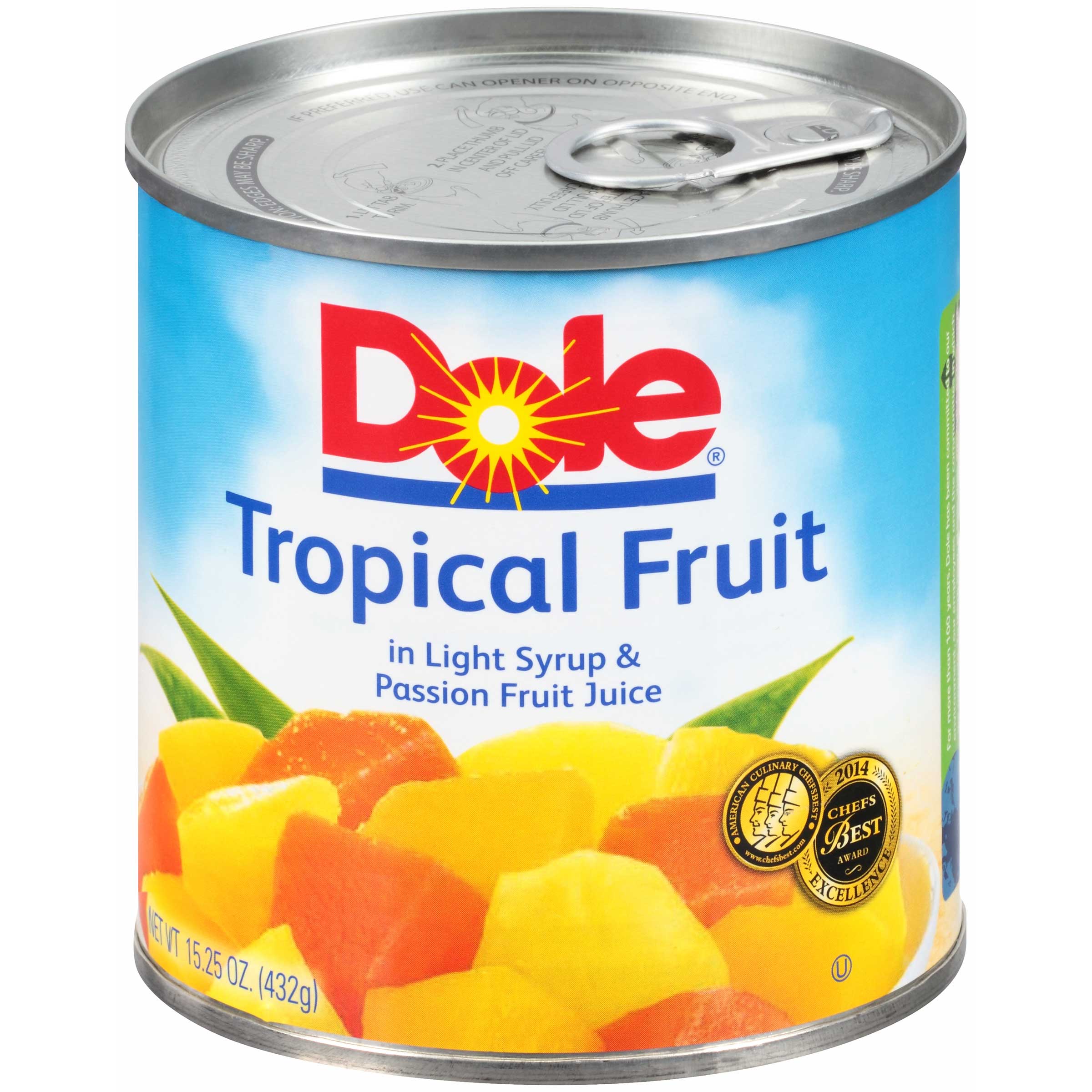 Dole Tropical Fruit Salad Case Foodservicedirect 7247