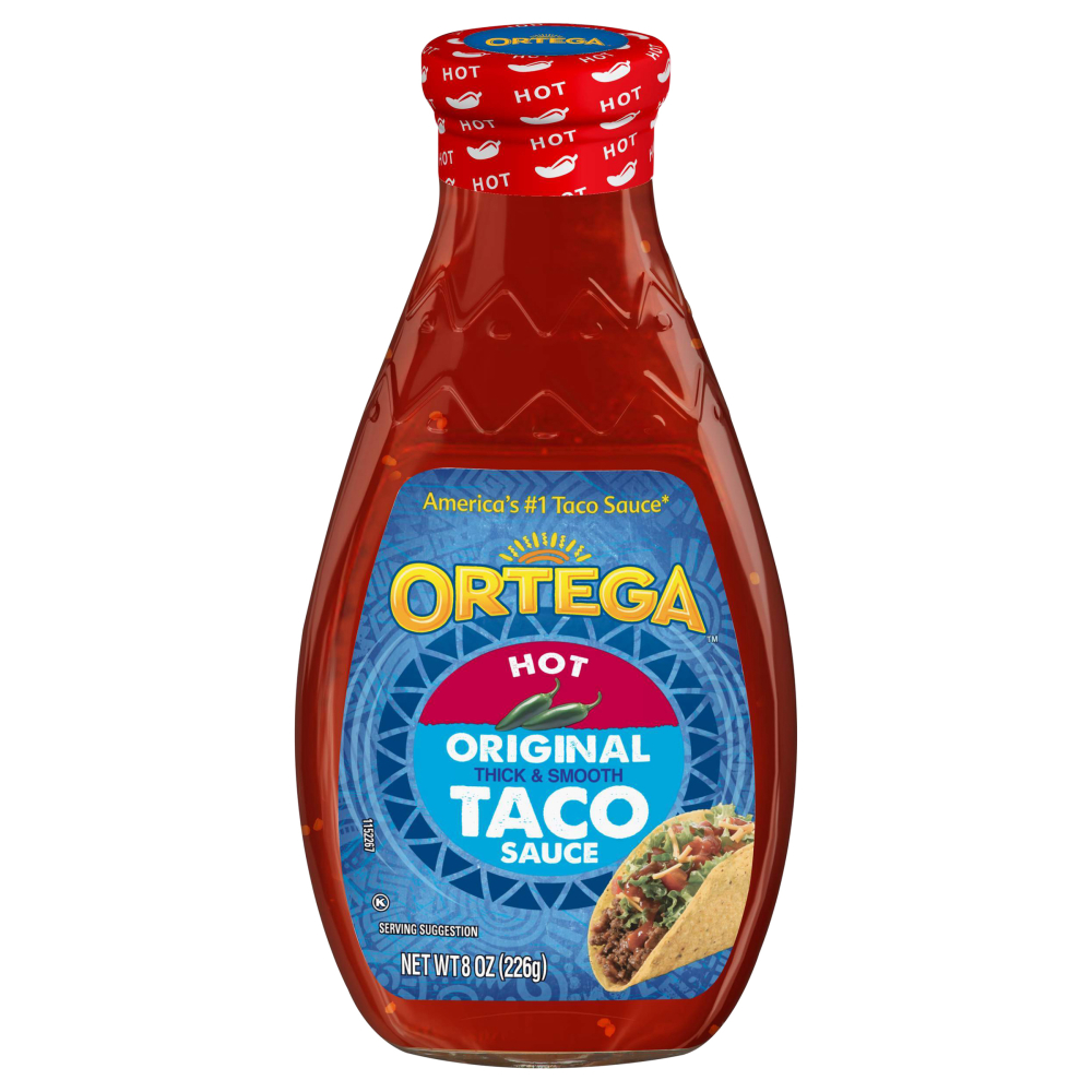 Ortega Taco Hot Sauce,8 Ounce -- 12 Per Case