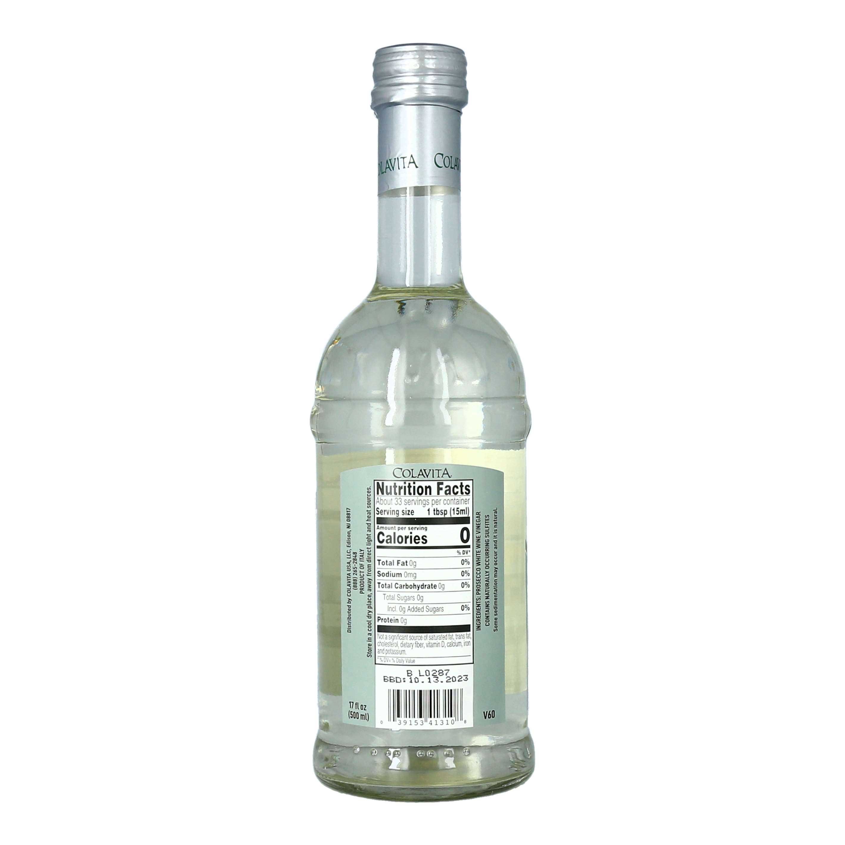 Colavita Prosecco White Vinegar, 17 Fluid Ounce -- 12 Per Case