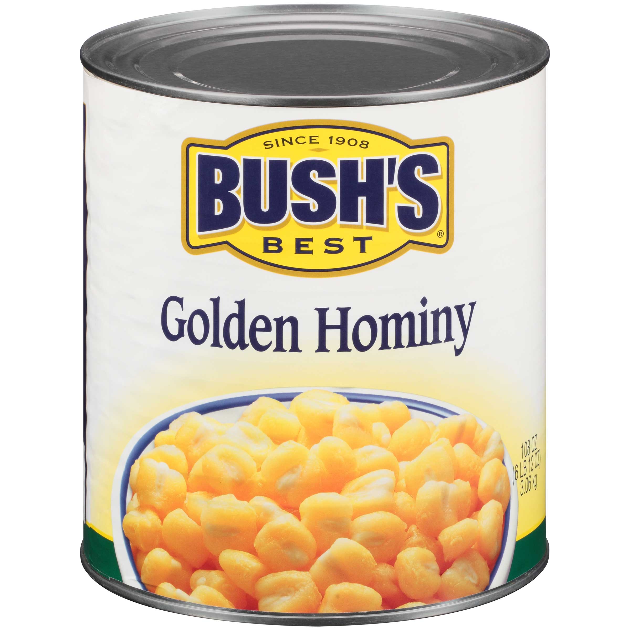 Bushs Best Golden Hominy Case | FoodServiceDirect