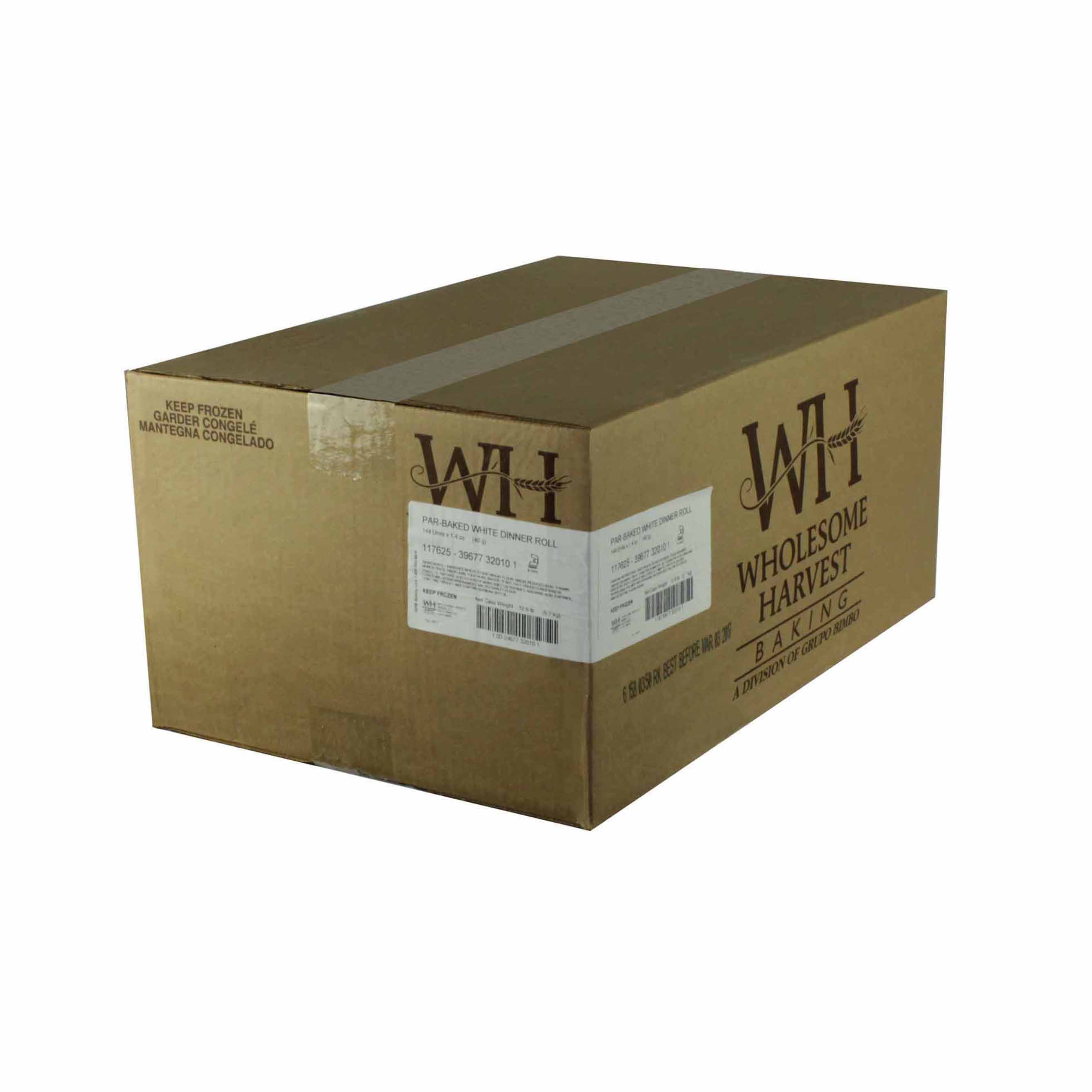 Maple Leaf Euro Fresh White Dinner Roll -- 144 per case.